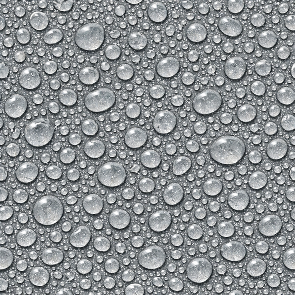 Water droplets texture preview
